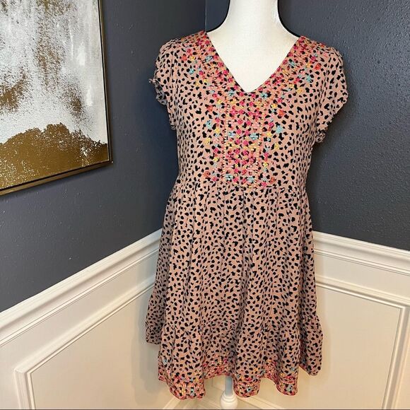 Savanna Jane Daria Embroidered Babydoll Dress - Picture 4 of 12